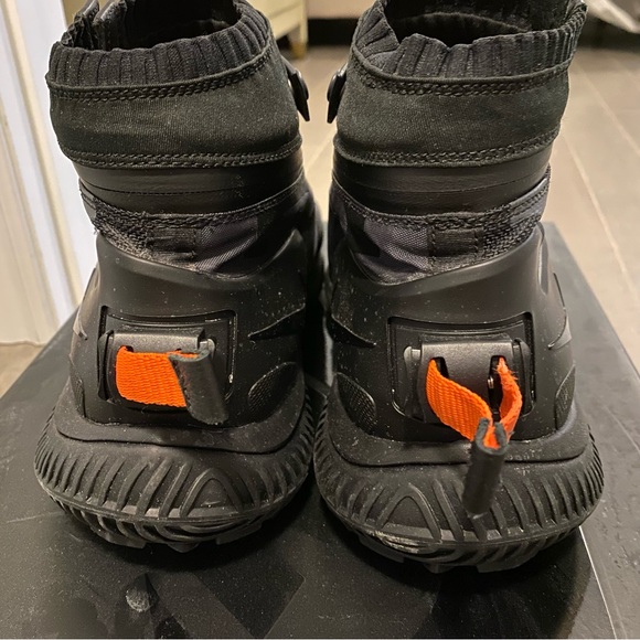 SOLD Nike NSW Gaiter Boot NikeLab Anthracite Black Orange AA0530 001 Men Size 10 - Picture 7 of 14